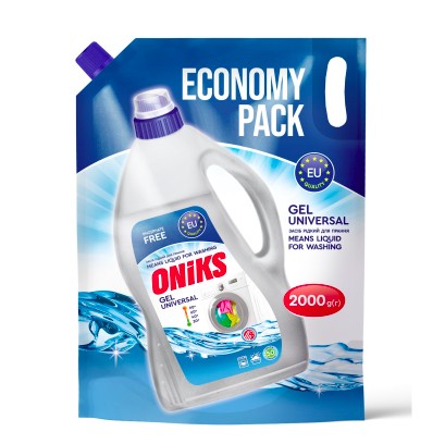 Oniks засіб рідкий д/прання 2000гр GEL UNIVERSAL дой-пак